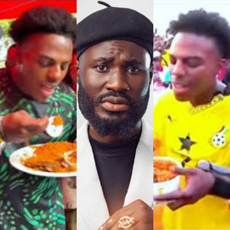 MC Portfolio defends Ghana Jollof after IShowSpeed declares Nigerian jollof the best
