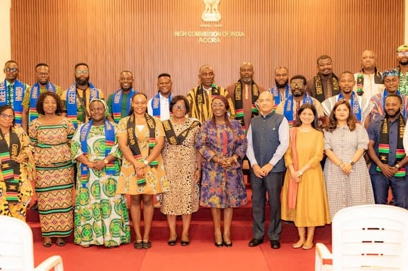 Tourism Minister Hon. Dzifa Gomashie charges Creative Arts delegation to learn, lead and showcase Ghana in India