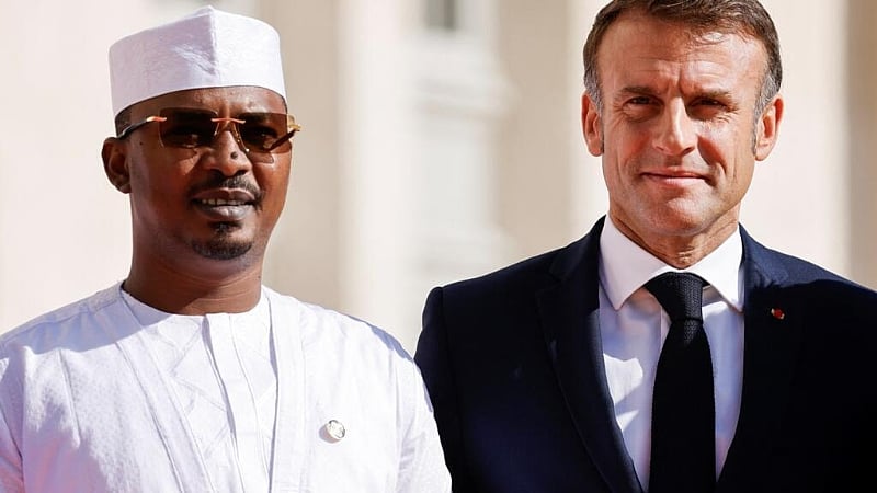 Macron hosts Chadian President Déby for talks aimed at resett