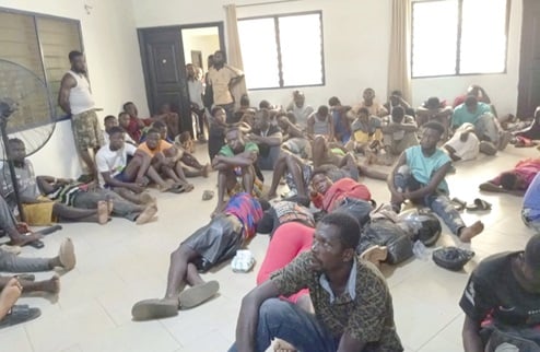 Police arrest 100 suspects in Akoti Health Center patient at...