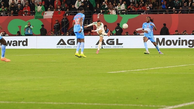 Boulbina's wonder goal takes Algeria into last eight past DRC at Cup of Nati