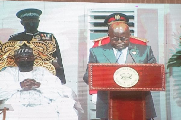 Akufo-Addo pledges national unity as he begins second term