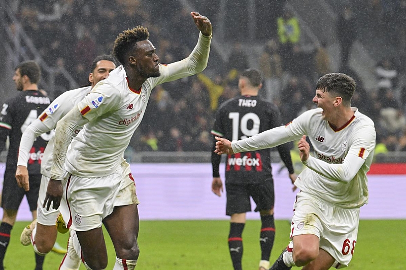 Serie A: Tammy Abraham scores injury-time equaliser for AS Roma to draw ...