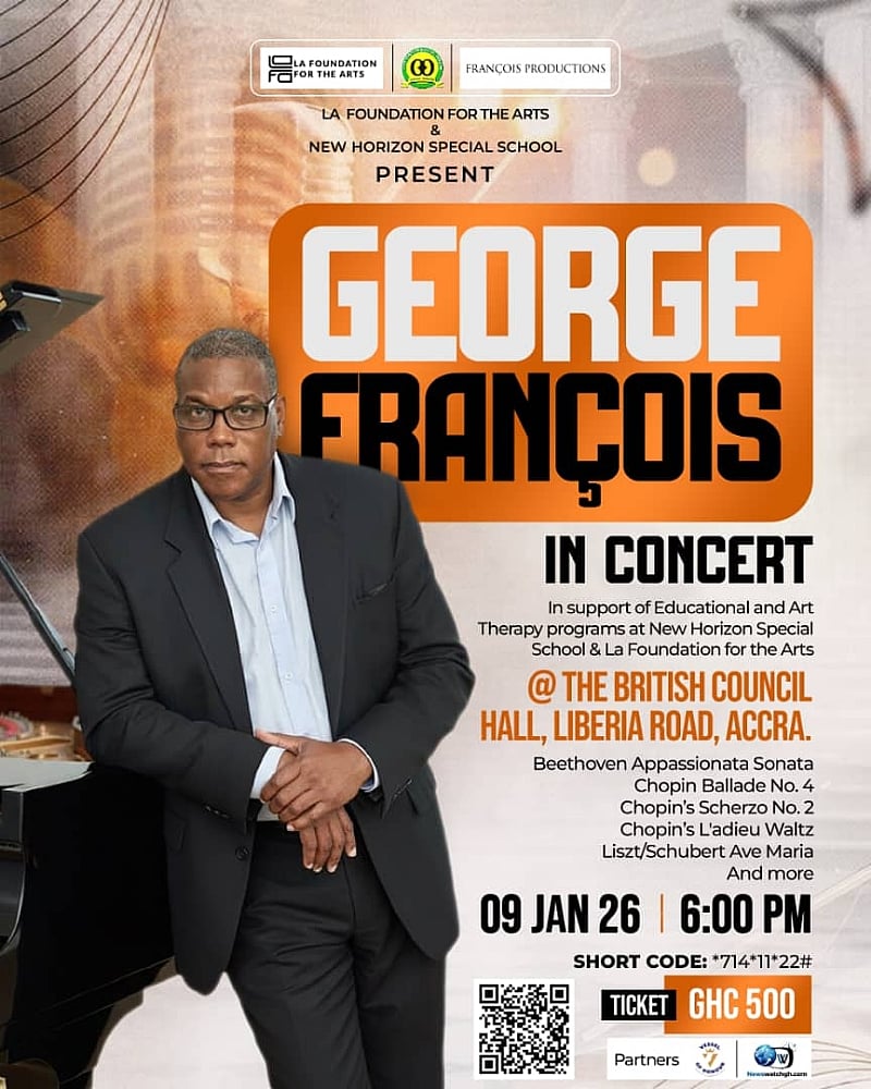 Classical music lovers in Accra for a treat on Friday January 9