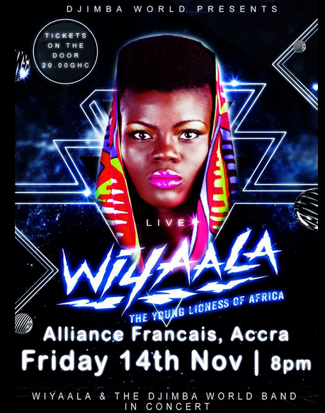 Wiyaala @ Alliance Française Tonight