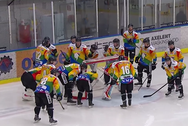 Sweden's Kiruna IF to wear rainbow-colored jersey next season in support of  LGBTQ community - The Hockey News