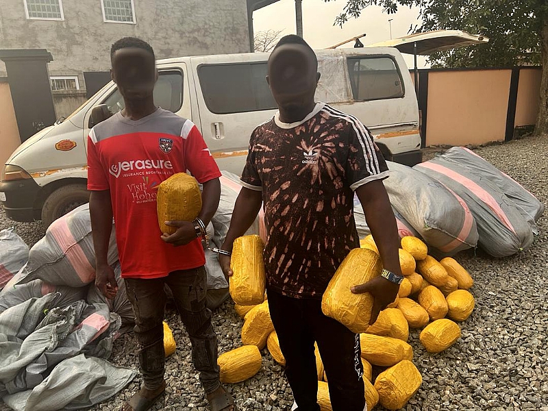 Two arrested for drug trafficking after police reject GH¢182...