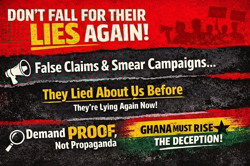 Propaganda, Panic and Political Desperation: Ghana Must Not ...