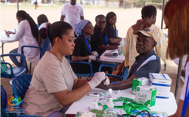 360GP Foundation holds free health screening for Ashalaja residents