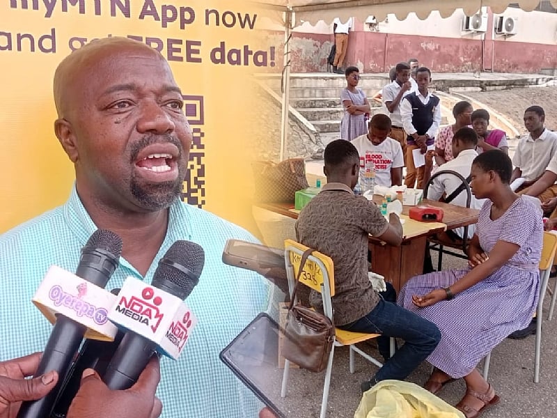 MTN Ghana deepens ‘Save A Life’ campaign with Valentine’s Day blood donation