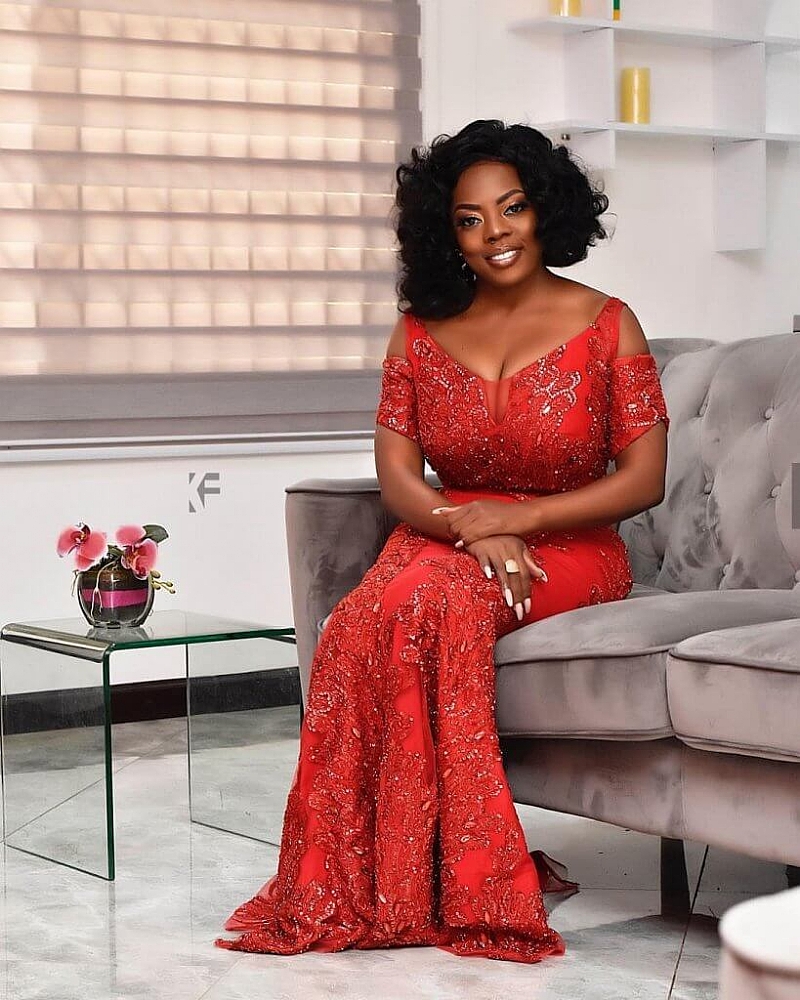 Nana Aba Anamoah Shares Her Beautiful Valentine Day Photos