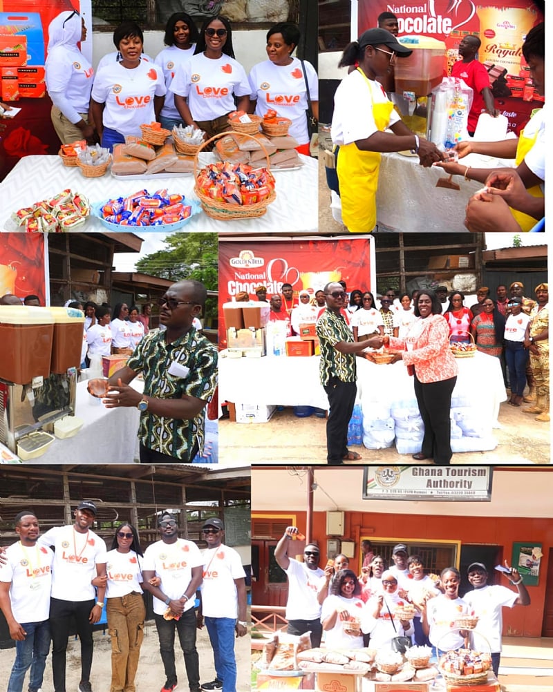 Ghana Tourism Authority marks National Chocolate Month with inmates at Amanf
