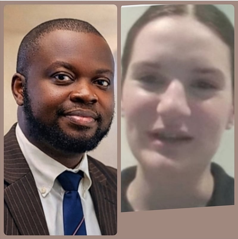 ‘You Are Making a Difference’: U.S. Student Praises Ghana’s Rights Champion Dr. Wemakor