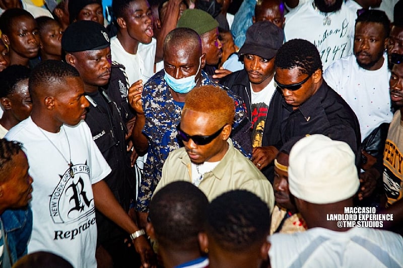 Maccasio asserts dominance at Landlord Experience Concert in Tamale