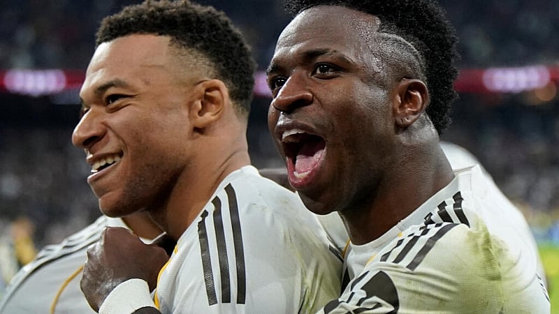 Champions League: Mbappé leads backing for race row Madrid teammate Vinicius