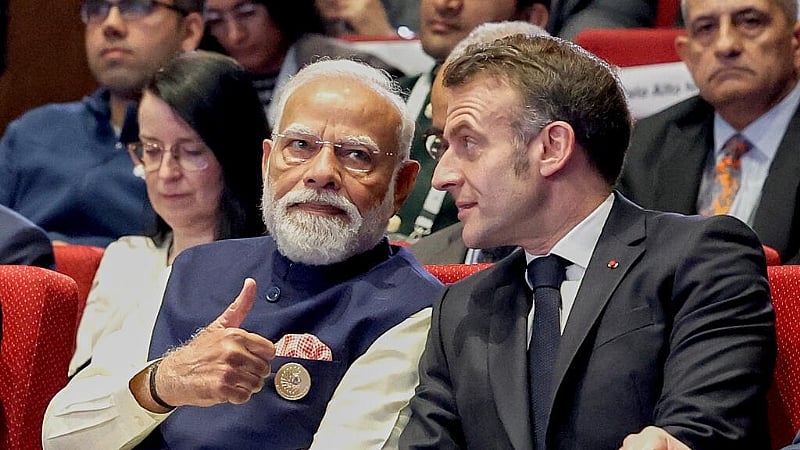 Macron casts Europe as 'safe space' for AI at New Delhi summit