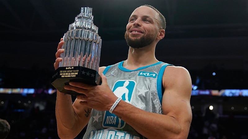 Stephen Curry Wins All-Star MVP Award With Record-breaking Performance