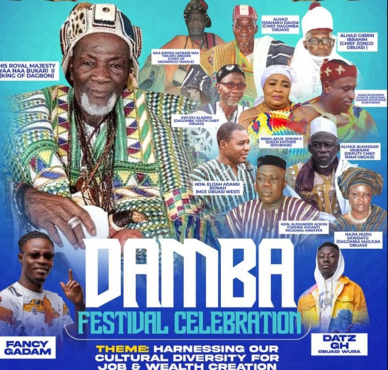 Dangomba Youth to celebrate Damba Festival in Obuasi