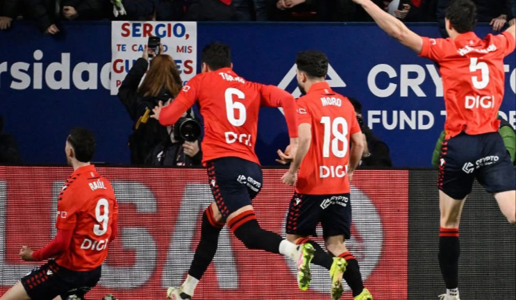 La Liga: Vinicius scores but Real Madrid beaten by Osasuna