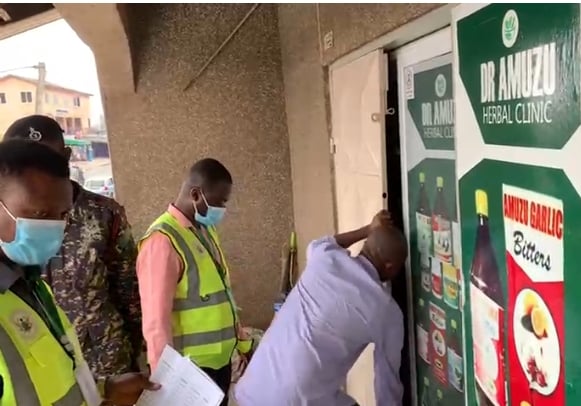 TMPC closes down unlicensed herbal centres in Madina and Ashaiman