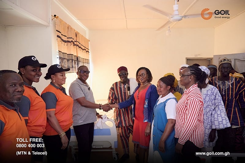 GOIL PLC donates hospital beds to Feo Clinic in Upper East Region