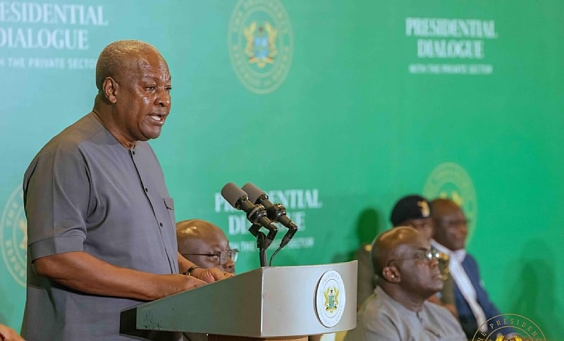 'A promise made, a promise kept' — How Mahama woos private sector players at