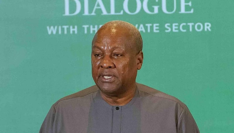 What Mahama told private sector players at maiden presidenti...