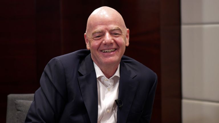 Gianni Infantino: Fifa president apologises for comments about British footb