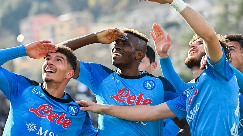 Serie A: Victor Osimhen scores twice as Napoli hammer Spezia to go 16 ...