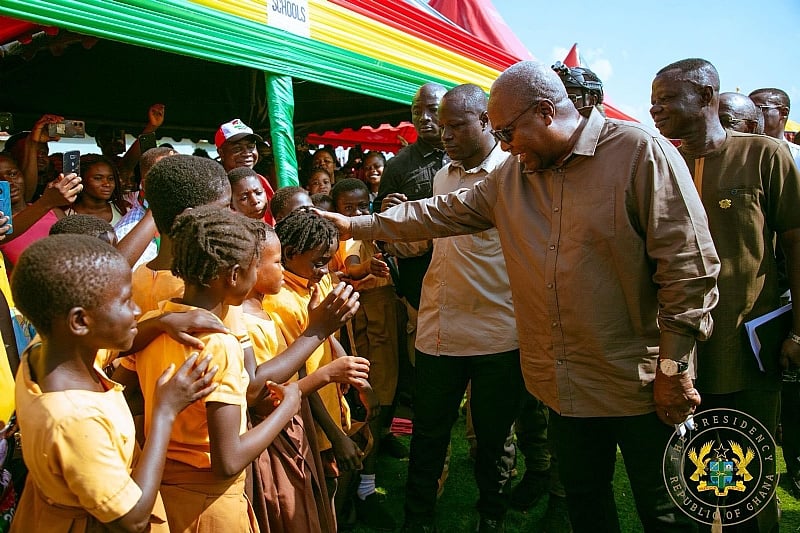 By 2028 no Ghanaian pupil will sit on the floor to study — Mahama pledges