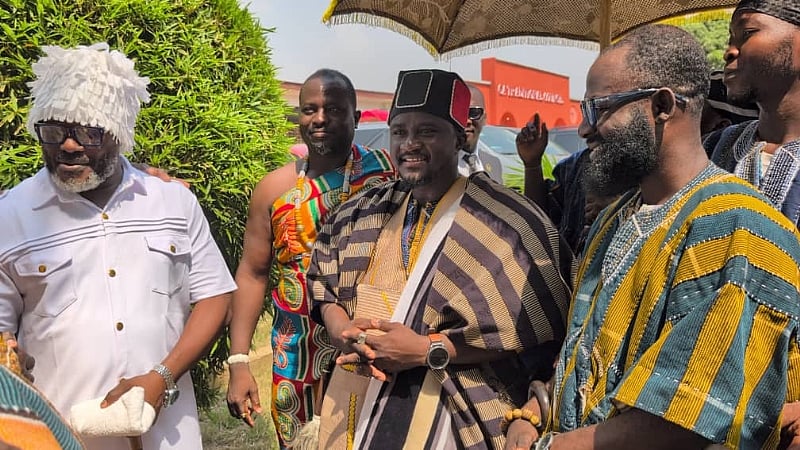 Accra Kusasi Chief Billia Abugri leads peace visit to Ga Mantse