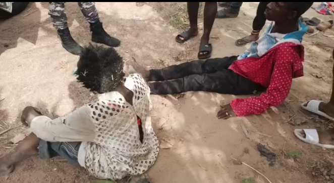 Husband And Wife Caught Shoplifting Nearly Lynched At Kasoa