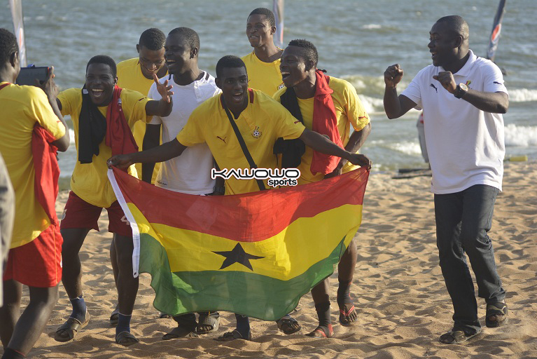 Ghana Beach Soccer Hits 10 Years