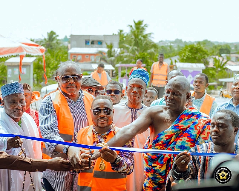 Cape Coast North benefits as MCE, MP commission and cut sod for major ...