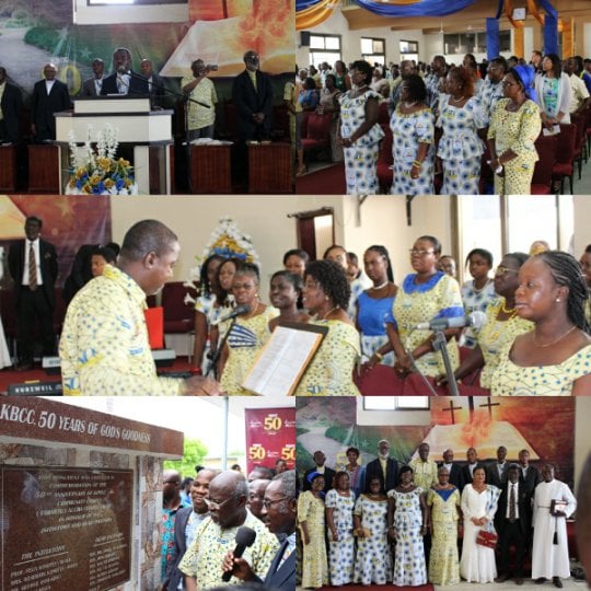 Korle bu community chapel celebrates golden jubilee