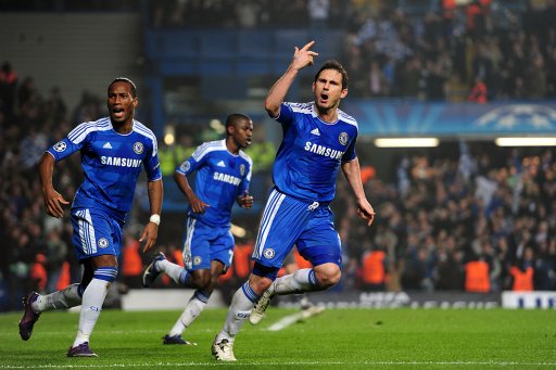 Goal of the day: Lampard's chest and volley