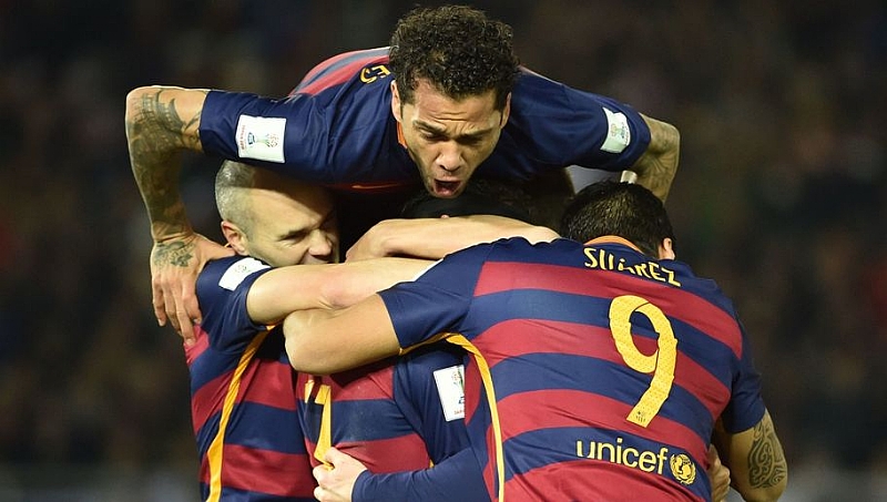 River Plate 0-3 FC Barcelona: Barca Ease Past South Americans to Become ...