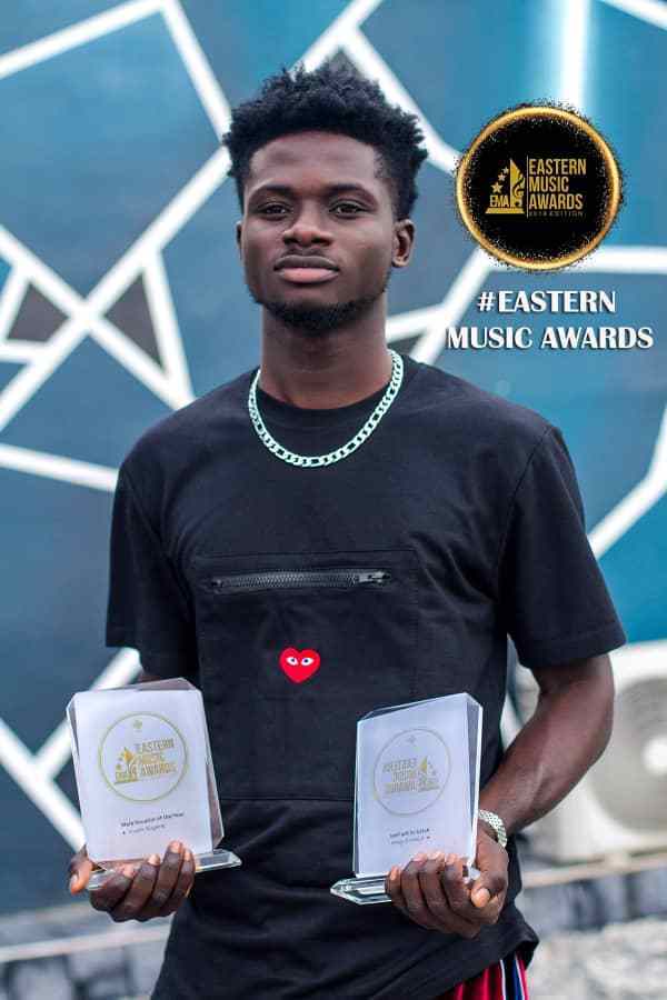 Image result for Kuami Eugene Receive Plaques For Winning Artist Of Year