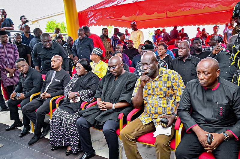 Bawumia, Chief Of Staff, Stephen Ntim, Others Visit Late John Kumah's ...