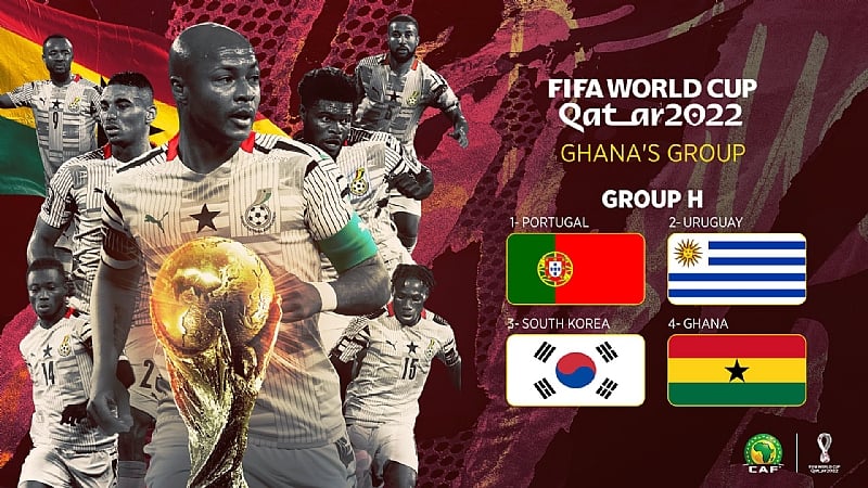 2022 FIFA WC: Ghana To Open Tournament With Tough Clash Against Portugal