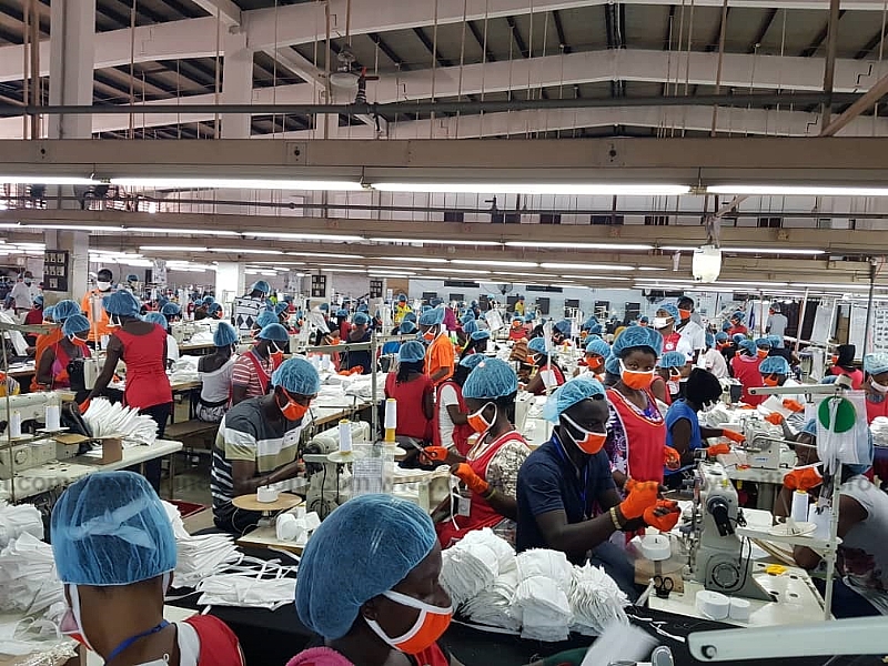 COVID19 Local Production Of PPEs In Ghana [Photos]