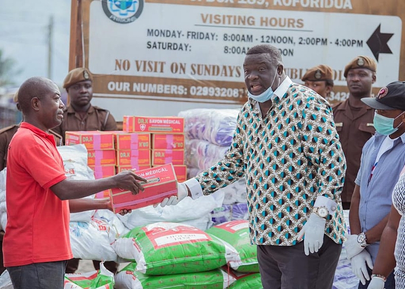 Christian Redemption International Ministry Donates To Koforidua Prisons