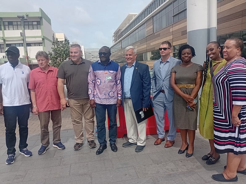 US envoys visit Ridge Hospital, Ambulance Service; seek solutions to critica