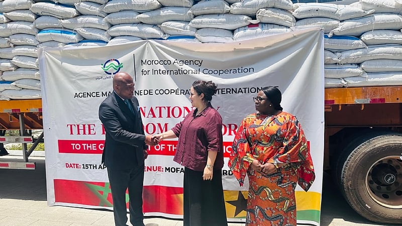 Ghana receives 2,000 metric tonnes of fertilizer from Morocc...