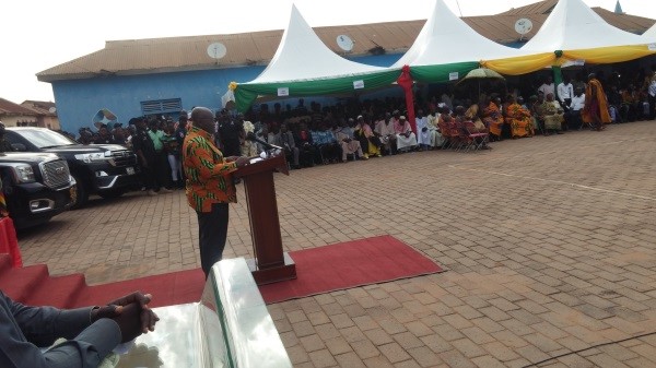 President Pays Working Visit To Tano South Municipality