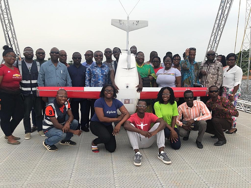 Ministry Of Health, Zipline Medical Drone 'FlyToSaveALife' To Launch