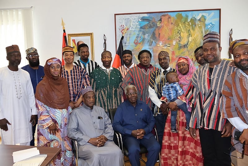 Ghanaian Muslim Community in Berlin Welcomes Newly Appointed Ambassador