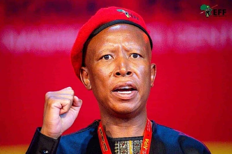 S.African left-wing leader Malema sentenced to five years jai