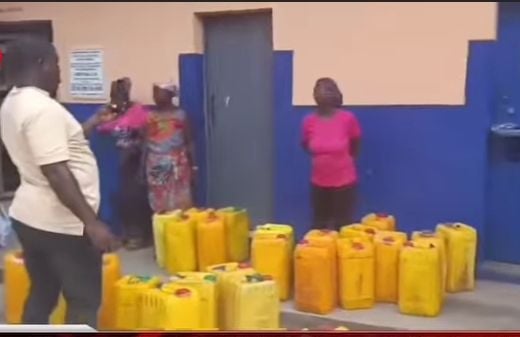 Seven Women arrested for possessing palm oil laced with harmful Sudan dye