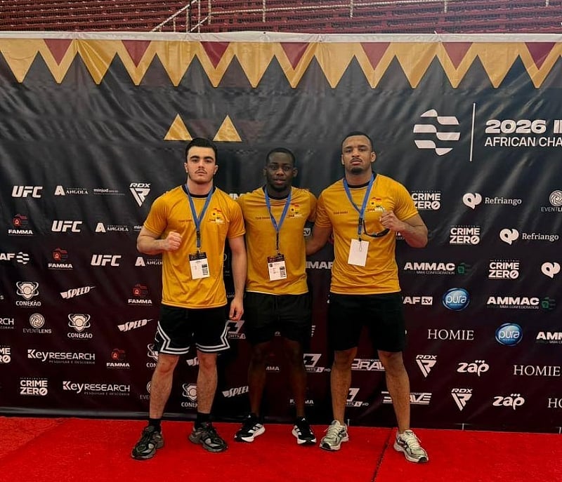 Daniel Wadieh represents Ghana at 2026 All Africa MMA Championship in Angola